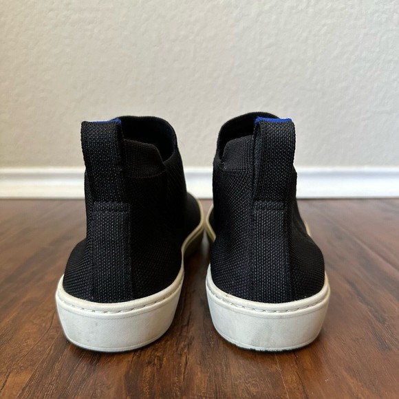 ROTHY'S The Chelsea Ankle Boot / Booties in Black - Picture 7 of 13